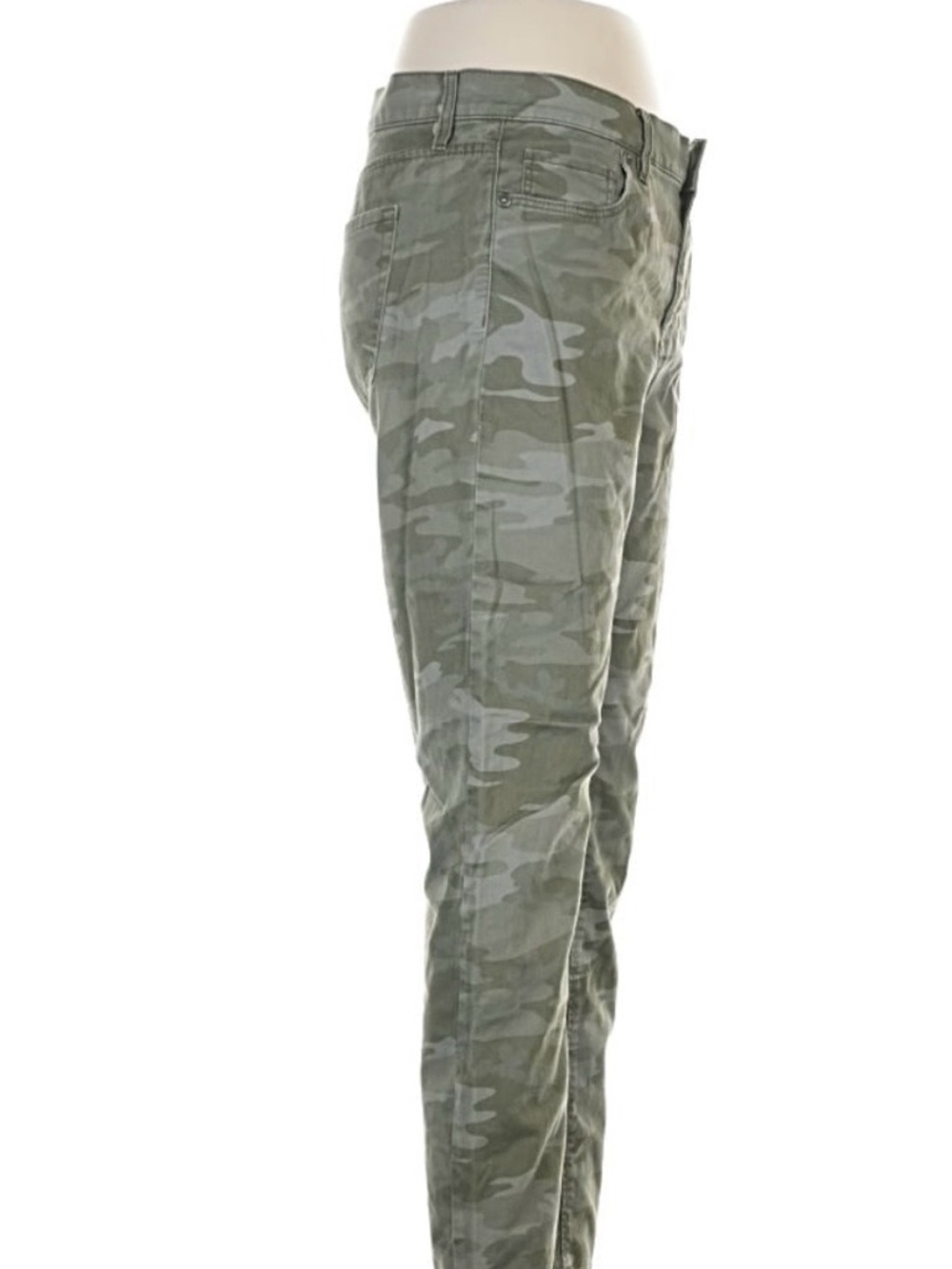 LOFT Olive Green Camo Pants - Picture 3 of 7